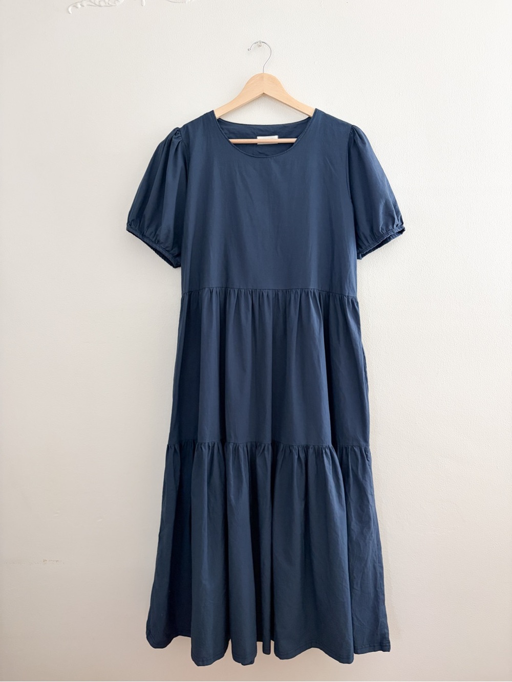 Planner Navy Tiered Dress